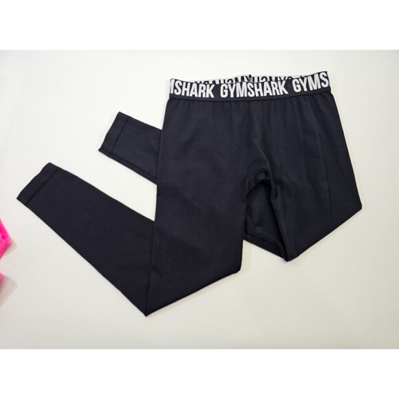 ALK Women's Women's S/M Gymshark Pink Crop Top And Black Leggings Workout Outfit - Picture 3 of 11